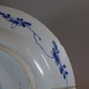 W3 Blue and white dish, Kangxi (1662-1722)