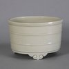 W426 Chinese blanc de chine censer, c.1640,