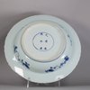 W428 Large Chinese blue and white Long Eliza dish, Kangxi (1662-1722)