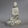 W430 Chinese blanc de chine figure of Guanyin, Kangxi or earlier