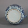 W431 Chinese blue and white kraak wine pot and cover, Wanli (1573 - 1619)