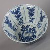 W433 Chinese blue and white kraak lobed bowl, Wanli (1573 – 1619)