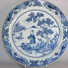 W44 Blue and white charger, Qianlong (1736-95)