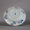 W458 Chinese blue and white plate, Kangxi (1662-1722)