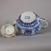 W464 Japanese Arita blue and white teapot, Edo Period (1603-1868), c. 1720