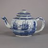 W464 Japanese Arita blue and white teapot, Edo Period (1603-1868), c. 1720