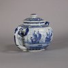 W464 Japanese Arita blue and white teapot, Edo Period (1603-1868), c. 1720