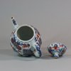 W46 Imari ribbed teapot and cover, early 18th century