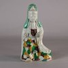 W530 Chinese famille verte figure of Guanyin, Kangxi (1662-1722)