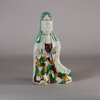 W530 Chinese famille verte figure of Guanyin, Kangxi (1662-1722)