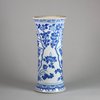 W53 Blue and white beaker vase, Kangxi (1662-1722)