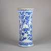 W53 Blue and white beaker vase, Kangxi (1662-1722)