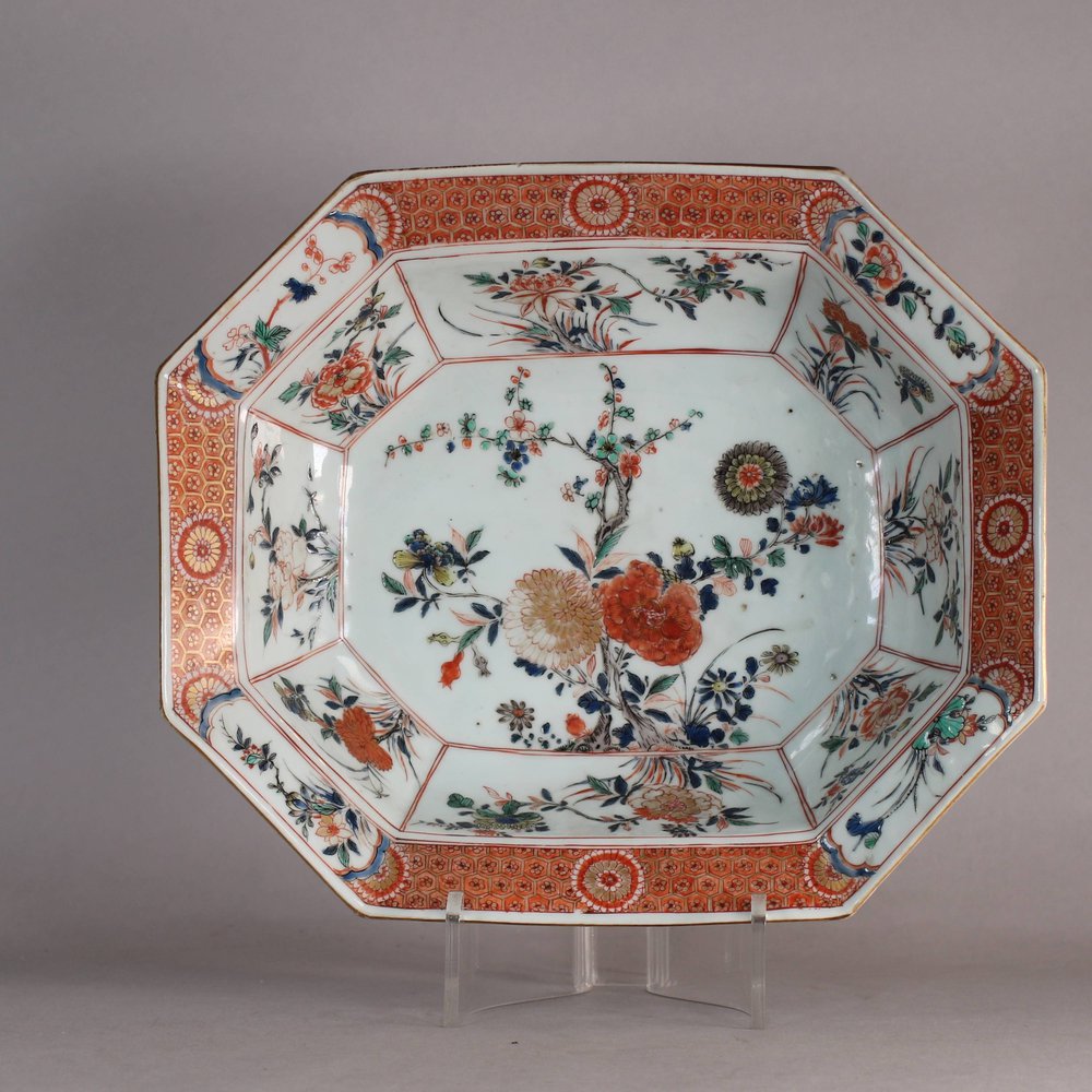 W543 Famille verte basin, Kangxi (1662-1722)