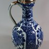 W55 Japanese blue and white Arita ewer, circa 1680