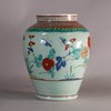 W658 Japanese kakiemon style jar, late 17th century