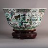 W670 Chinese massive famille verte bowl,Kangxi(166-1722)