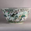 W670 Chinese massive famille verte bowl,Kangxi(166-1722)