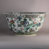 W670 Chinese massive famille verte bowl,Kangxi(166-1722)