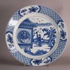 W671 Chinese blue and white plate, Kangxi (1662-1722)