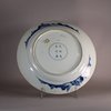 W684 Chinese blue and white plate, Kangxi (1662-1722)