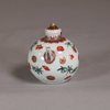 W697 Japanese miniature wine pot, eighteenth century,