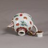 W697 Japanese miniature wine pot, eighteenth century,