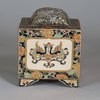 W701 A Japanese Satsuma tea caddy with lid, Meiji (1868-1912)