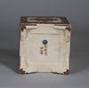 W701 A Japanese Satsuma tea caddy with lid, Meiji (1868-1912)