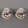 W711 Pair of Meissen teabowls, c.1722