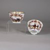 W711 Pair of Meissen teabowls, c.1722