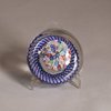 W714 Baccarat close-packed millefiori mushroom glass paperweight, c.1850