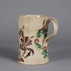 W737 Leeds creamware tankard c.1765