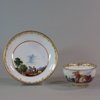 W73 A Meissen teabowl and saucer, circa 1740