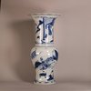 W760 Chinese ‘Romance of the Three Kingdoms’ yenyen vase, Kangxi (1662-1722)