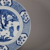 W770 Chinese blue and white charger, Kangxi (1662-1722)