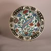 W744 Iznik plate, Ottoman Turkey, 17th century