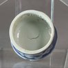W784 Chinese blue and white ginger jar and cover, Kangxi (1662-1722)