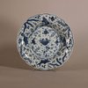 W787 Chinese blue and white saucer, Kangxi (1662-1722)