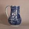 W795 Large Japanese Arita blue and white tankard, Edo period, late 17th century