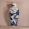 W797 A rare blue and white mythical creatures vase with Xuande mark, Kangxi (1662-1722)