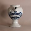 W803 Dutch Delft wet drug jar, mid 18th century