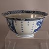 W813 Chinese blue and white bowl, Kangxi (1662-1722), decorated with , Kangxi mark to the base and of the period