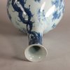 W834 Rare Delft water bottle vase circa 1750, probably London or Bristol.