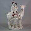 W89 Rare Chinese Dehua blanc de chine equestrian group