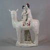 W89 Rare Chinese Dehua blanc de chine equestrian group