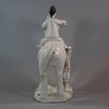 W89 Rare Chinese Dehua blanc de chine equestrian group