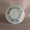 W908 Chinese blue and white ‘Scheveningen’ plate in the style of van Frytom, early 18th century