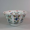 W92 Famille verte ‘birds and flowers’ moulded bowl