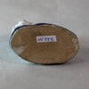 W993 Rare small Dutch delft blue and white figure of a recumbent lion