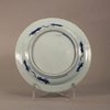W999 Small, blue and white 'Scheveningen' plate Kangxi (1662-1722)